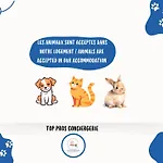 Triomphe 1-wifi-centreville-familiale- Prosconciergerie 아파트 *